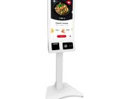 32inch self ordering service kiosk-left front